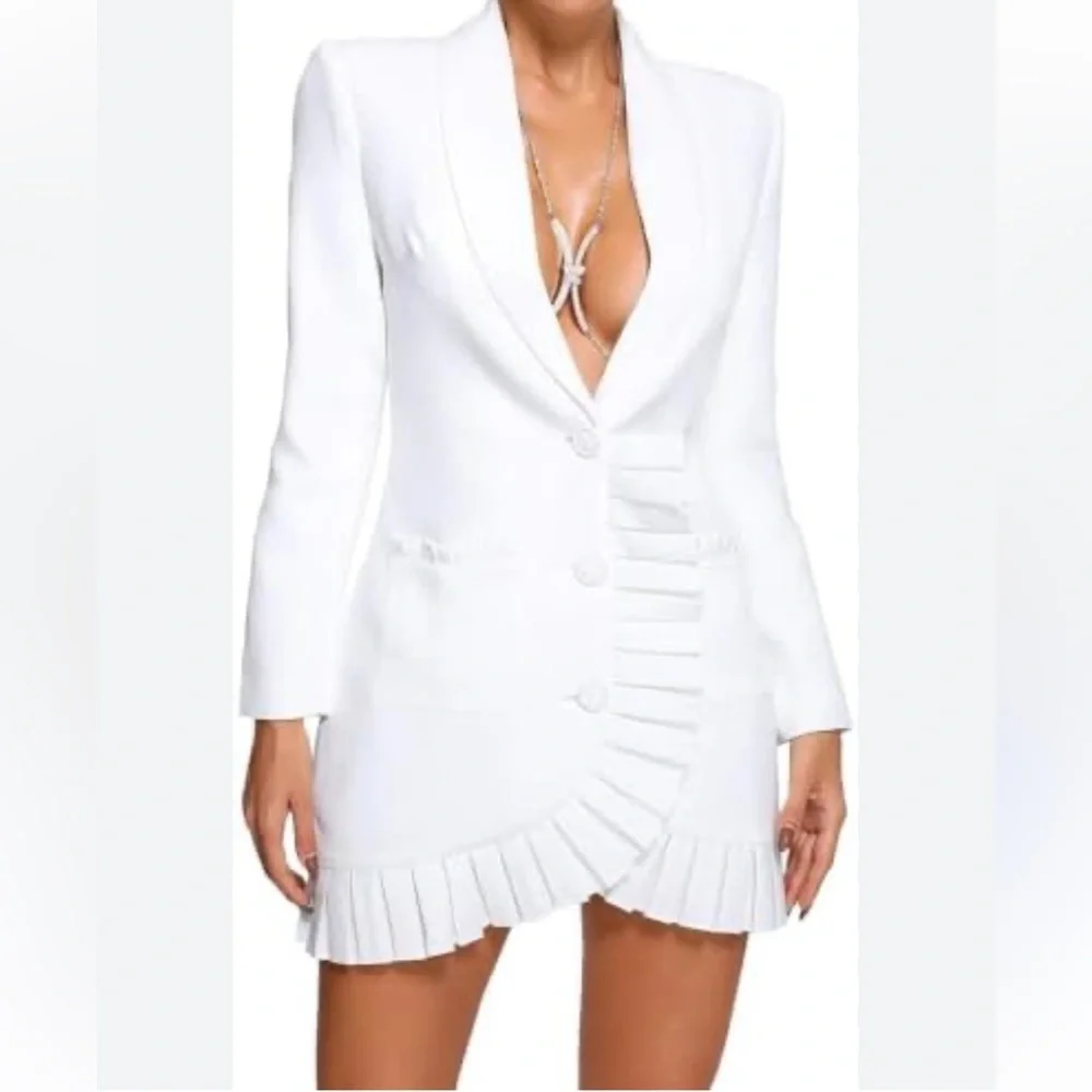 NWT Lover and friends white trailblazer dress - Picture 1 of 4